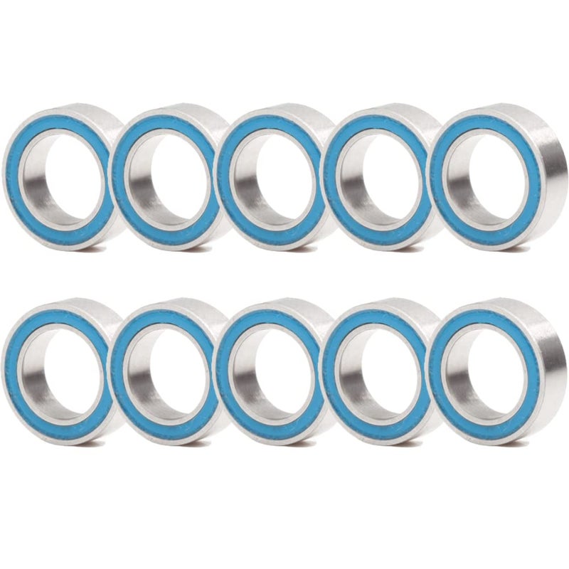 FUSHIBEARING MR85-2RS Ball Bearing 5x8x2.5mm,5x8mm ABEC-3 Blue Rubber Sealed Ball Bearings (Pick of 10pcs) - Image 1